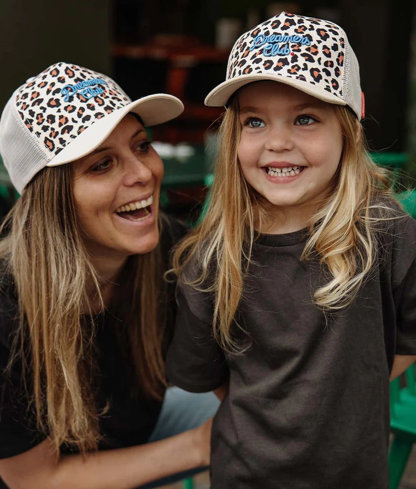 Casquette Hello Hossy Léopard #1 enfant et adulte