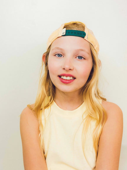 Casquette 23 DEGRES sunrise jaune