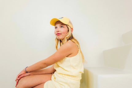 Casquette 23 DEGRES sunrise jaune