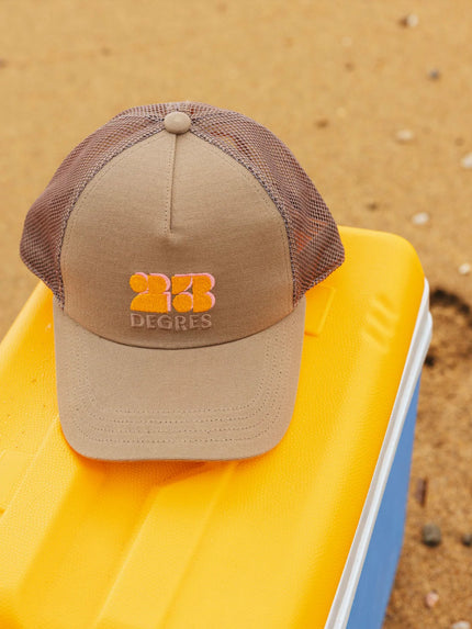 Casquette marron glace sunshine 23 DEGRES