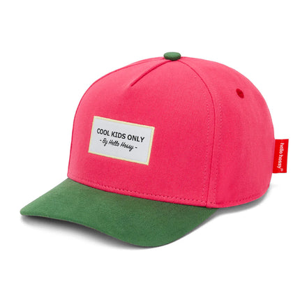 Casquette mini fuchsia hello hossy