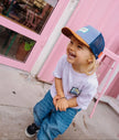 Casquette mini marine hello hossy 