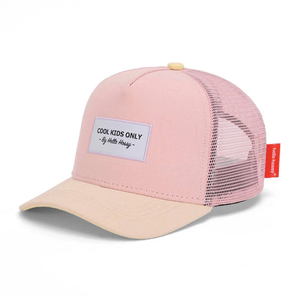 Casquette mini powder pink hello hossy