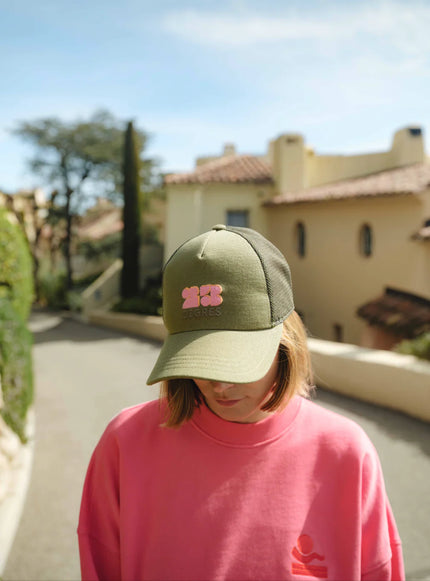 Casquette sunhsine kaki drop 3 23degres
