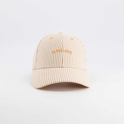 Casquette sunshine ocre Chamaye