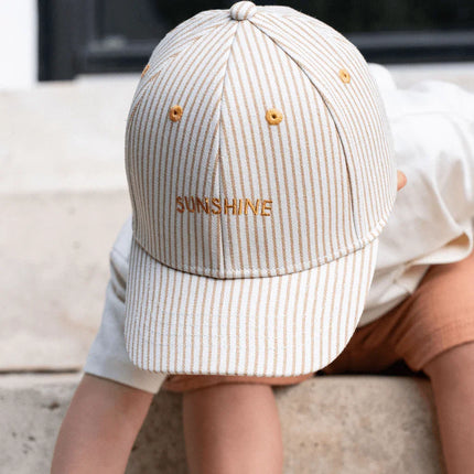 Casquette sunshine ocre Chamaye