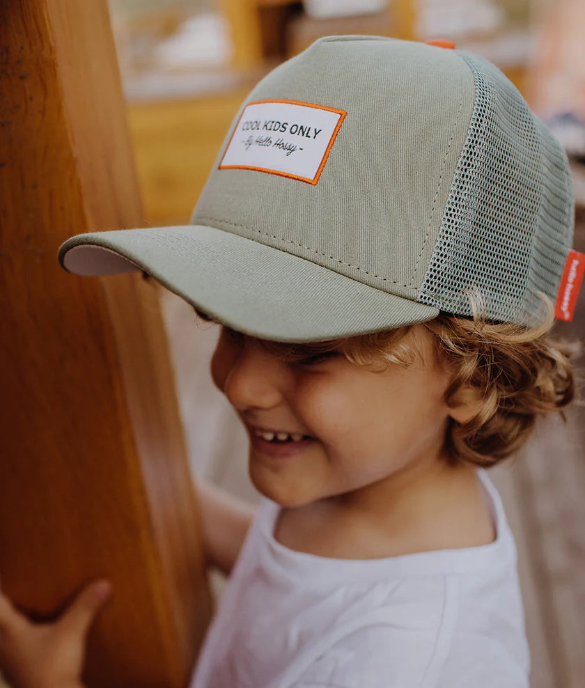 Casquette mini olive unisexe hello hossy