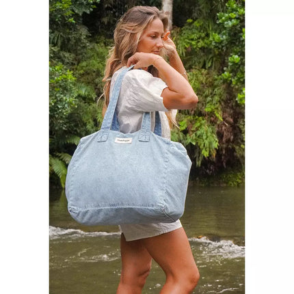 Sac week-end Célestins | Capsules Summer 26 - Denim Clair Délavé