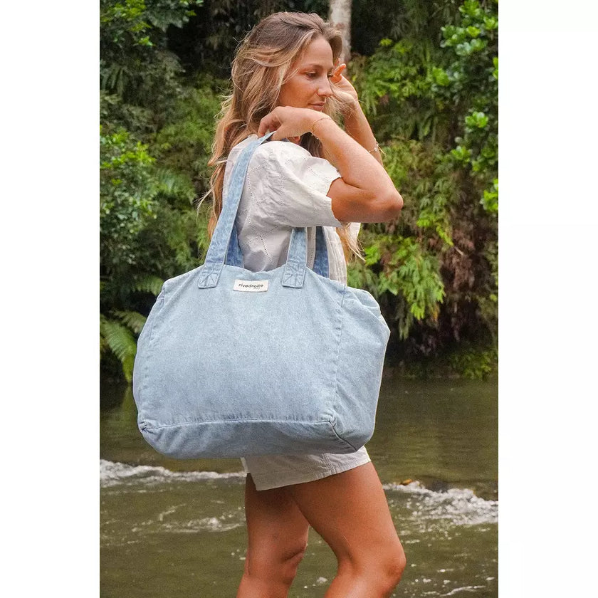 Sac week-end Célestins | Capsules Summer 26 - Denim Clair Délavé