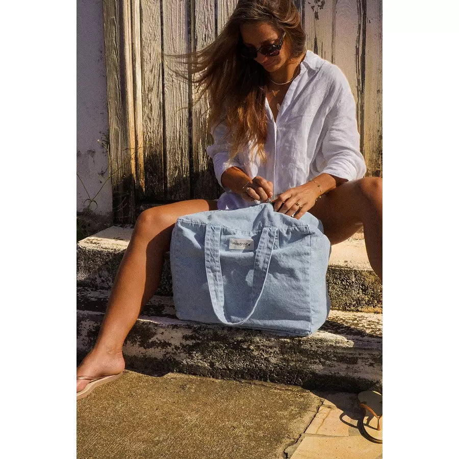 Sac week-end Célestins | Capsules Summer 26 - Denim Clair Délavé