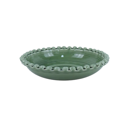 Centre de table perlé matcha