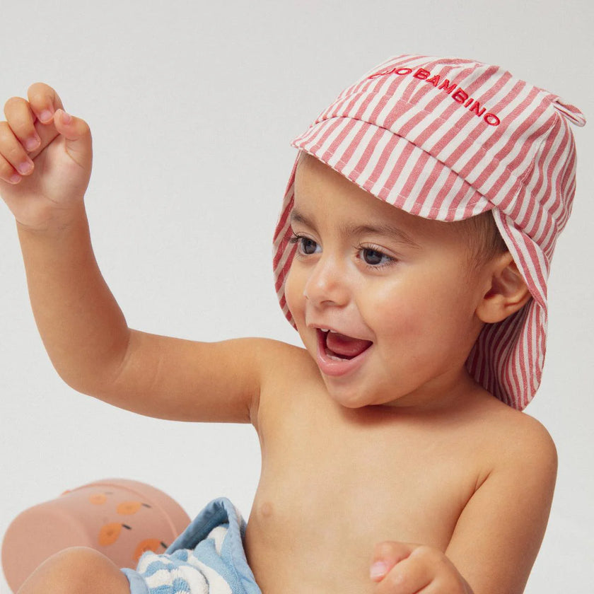 Chapeau Bébé | Ciao Bambino Rayures Rouge