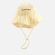 Chapeau enfant sunshine rayure jaune