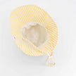 Chapeau enfant sunshine rayure jaune