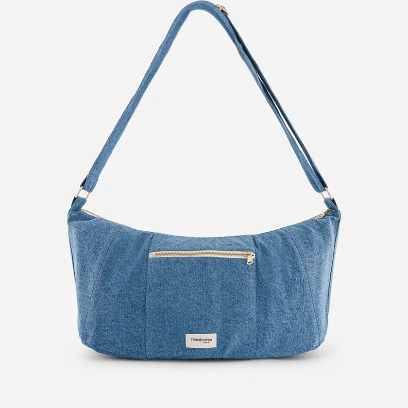 sac en jean bleu