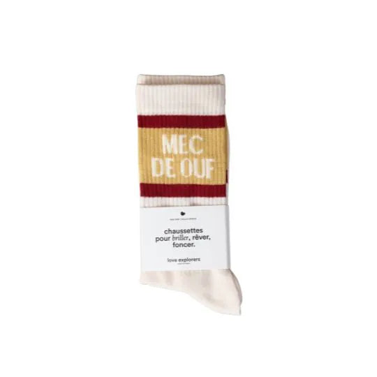 Chaussette mec de ouf love explorers