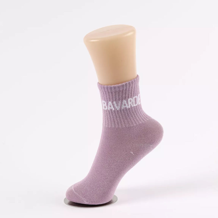 chaussette a paillettes bavarde