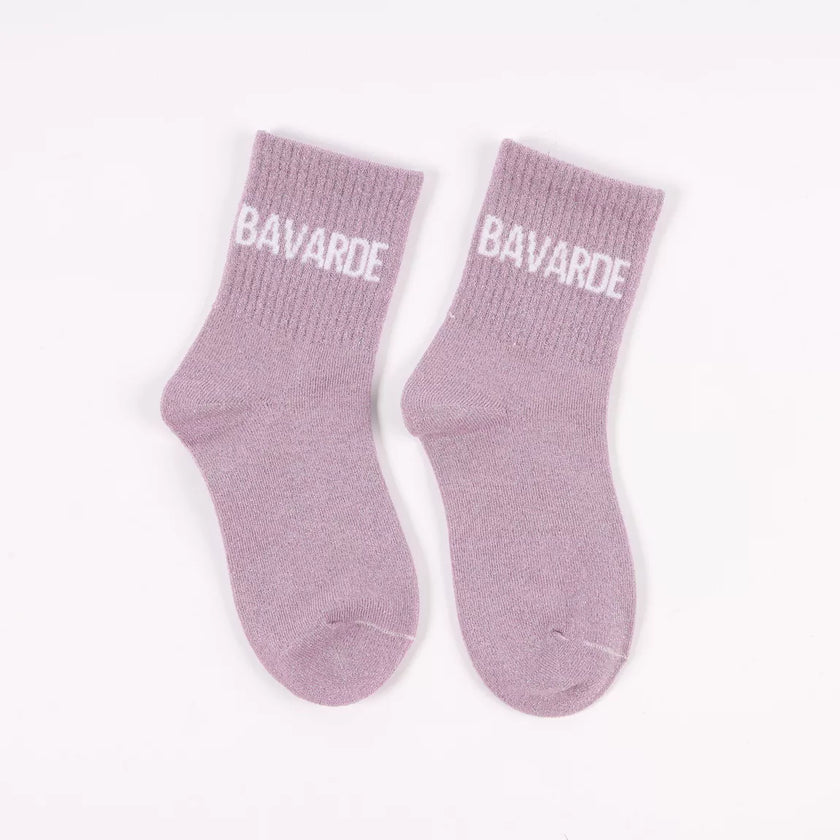 chaussette a paillettes bavarde