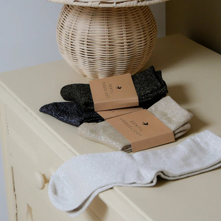 chaussette paillette