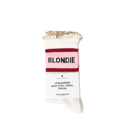 Chaussettes femme Blondie Love Explorers