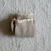 Chaussettes hautes macramé gentil coquelicot beige