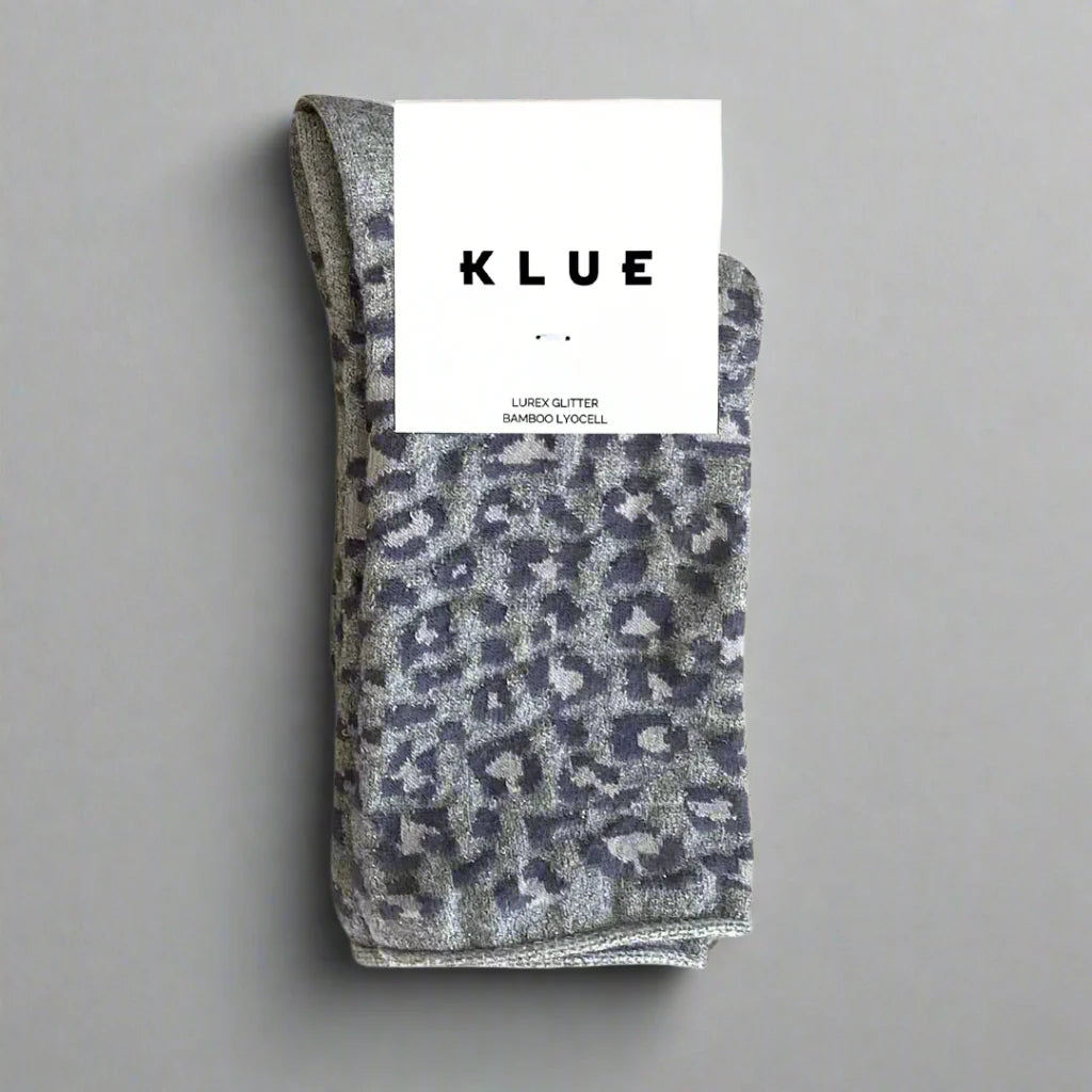 Chaussettes léopard gris Klue