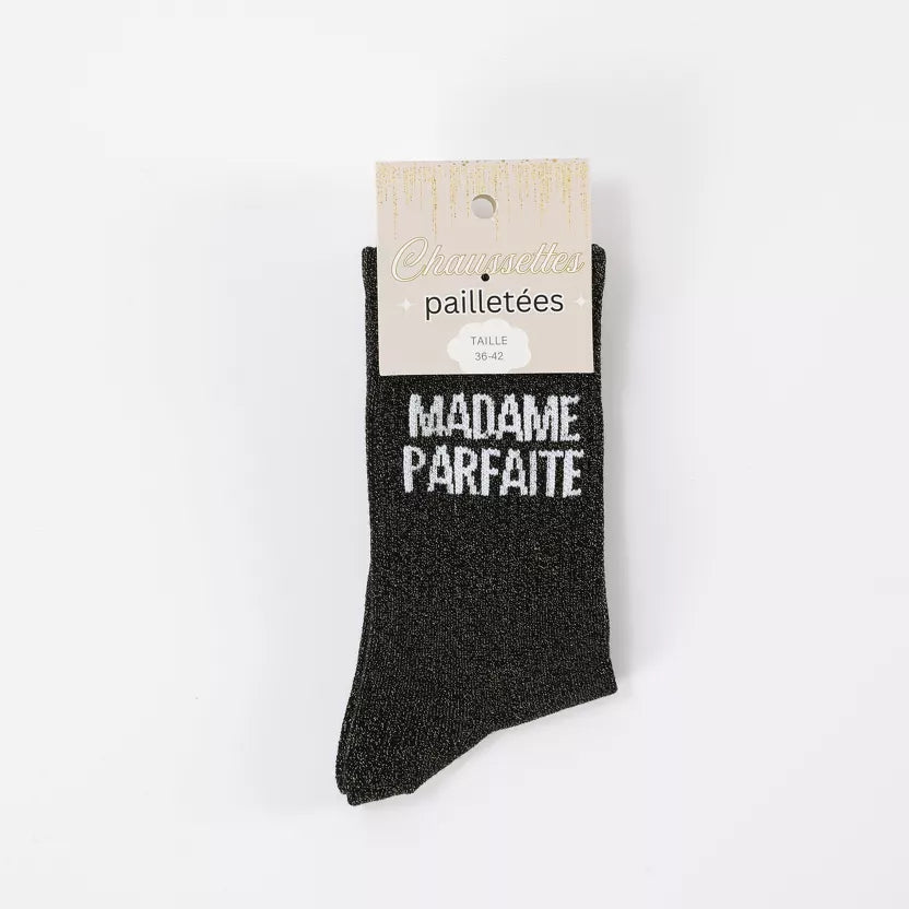 Chaussettes à pailletes Madame Parfaite