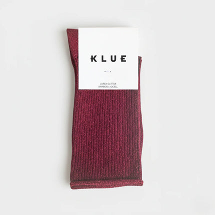 Chaussettes à paillettes cherry Klue