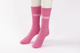 Chaussettes rose paillettes déjantée fofolle