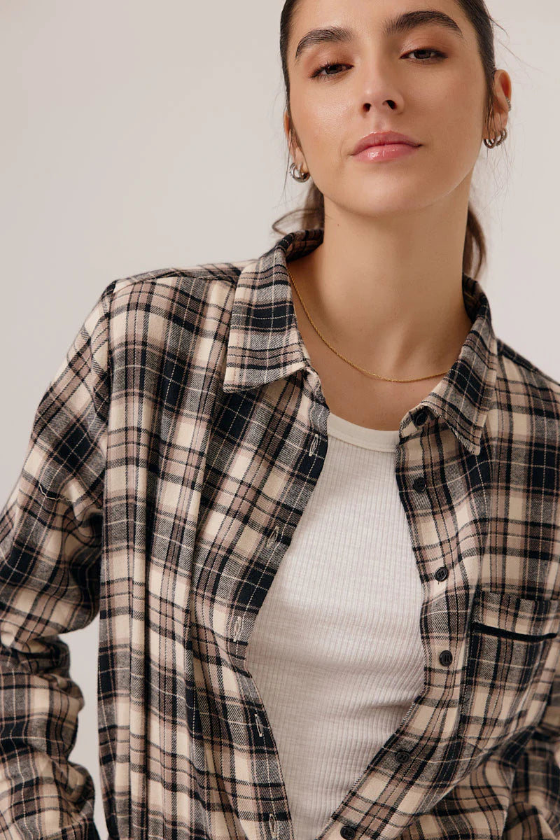 Chemise à carreaux 