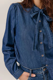 Chemise jean bleu