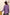 Chemisier fluide violet