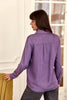 Chemisier fluide violet