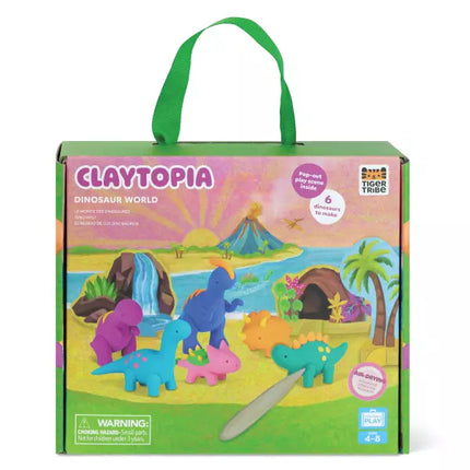 Claytopia dinosaures tiger tribe