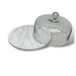 Cloche en marbre blanc
