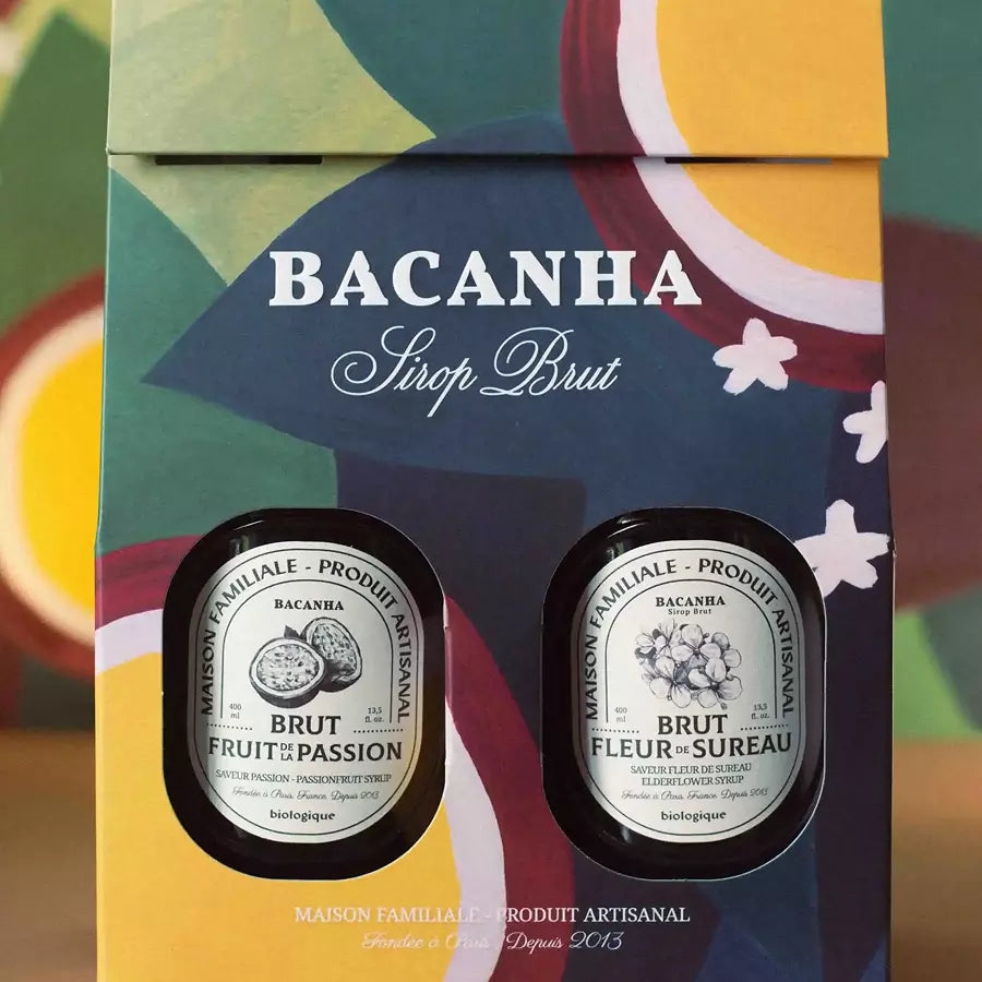 Coffret bacanha fleur de sureau & fruit de la passion 