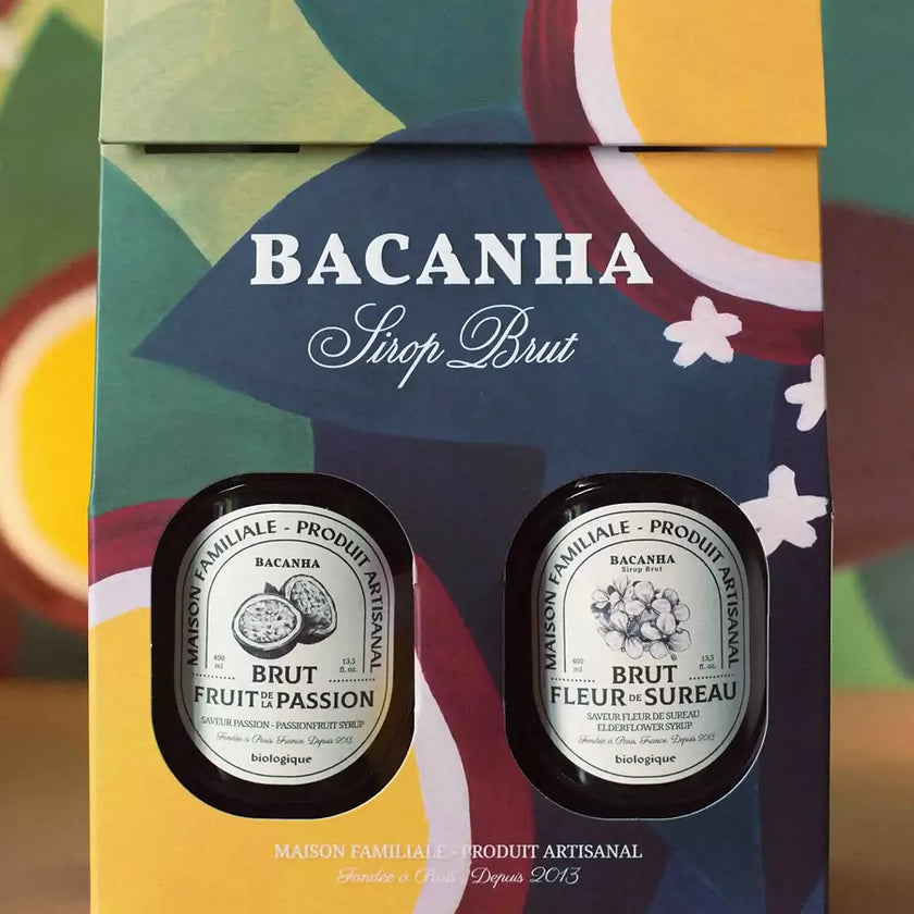 Coffret bacanha fleur de sureau & fruit de la passion 