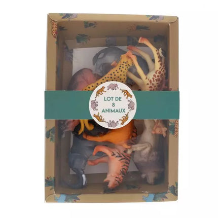 Lot de 8 animaux