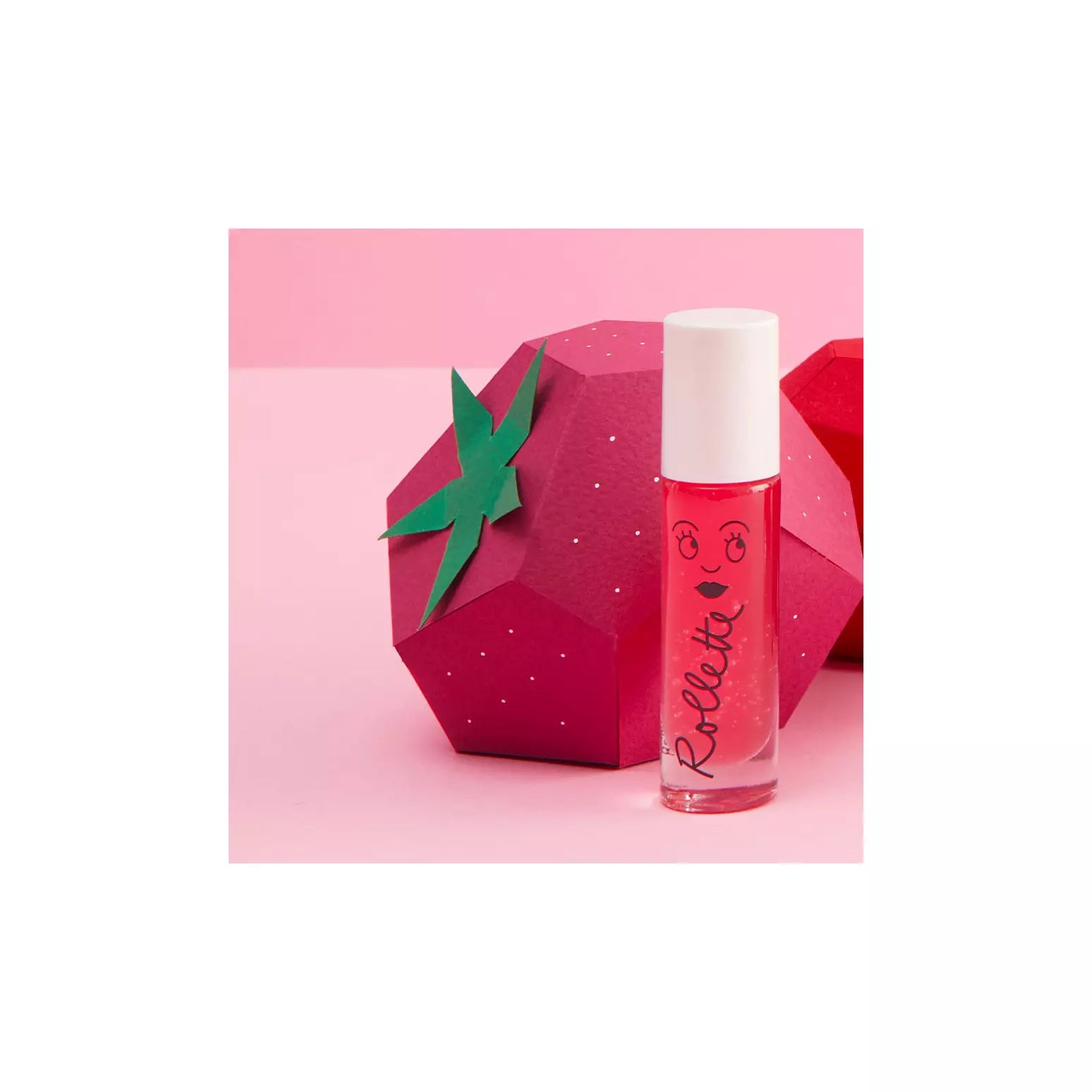 Coffret brillant levre vernis enfant rollette
