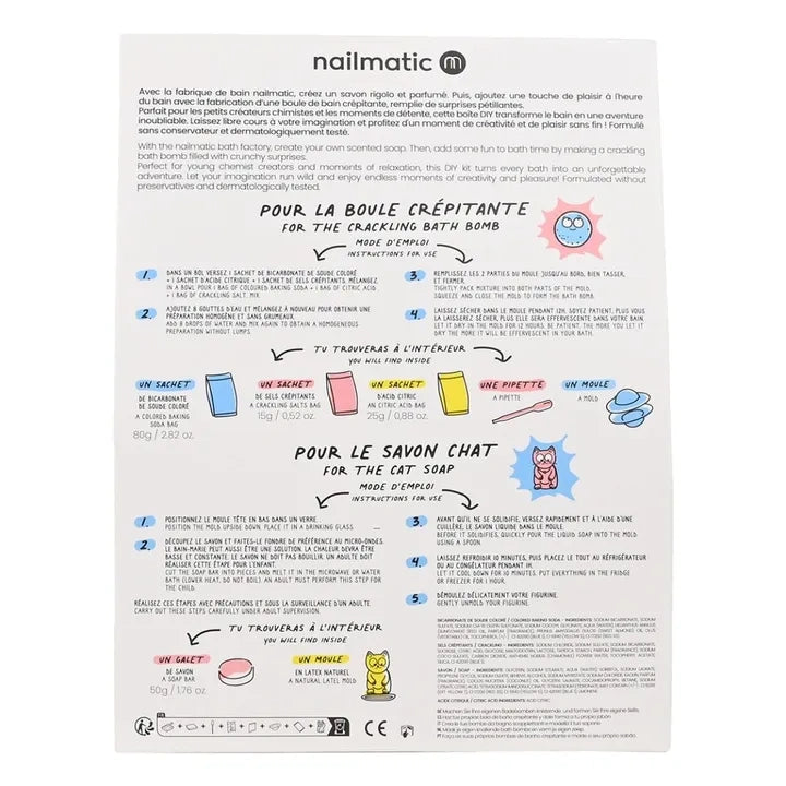 coffret la fabrique de savon et boule de bain