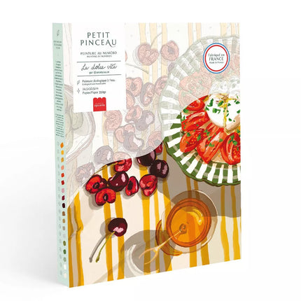 coffret peinture numero dolce vita