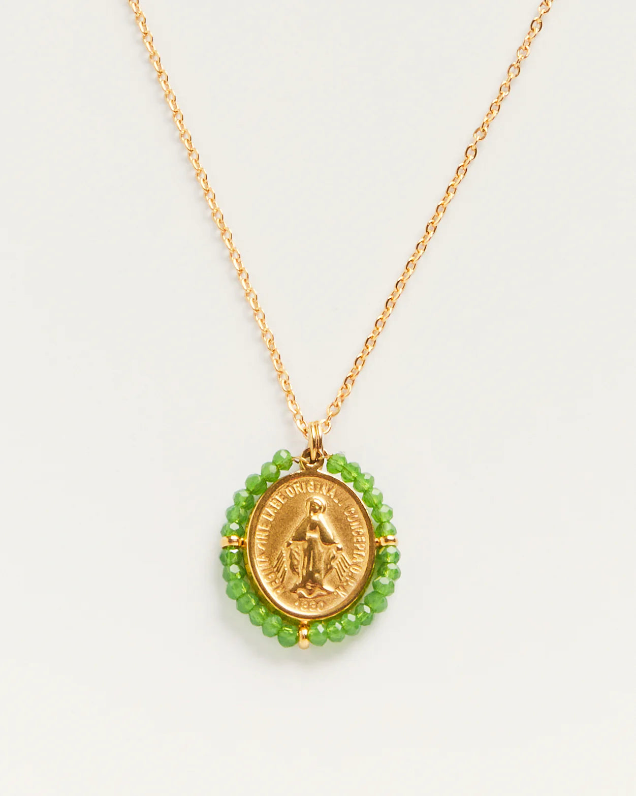 Collier santa Maria emerald green