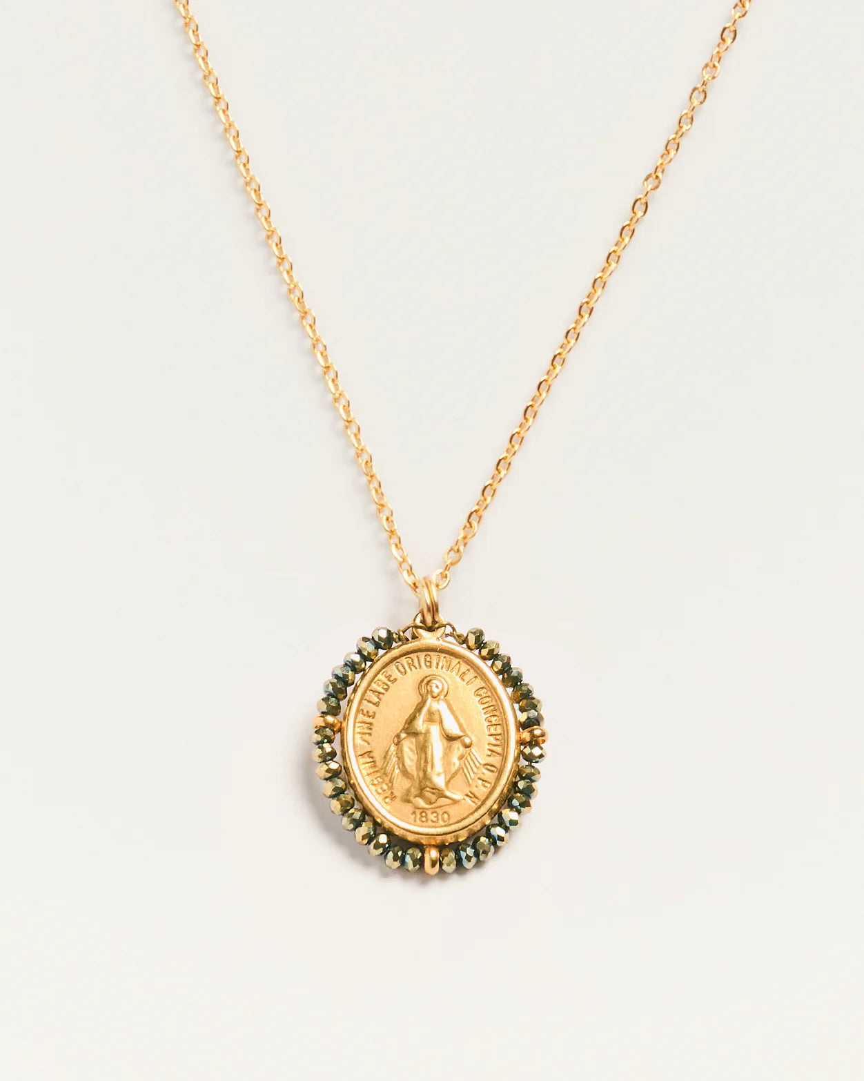 Collier santa maria Shiny Lime
