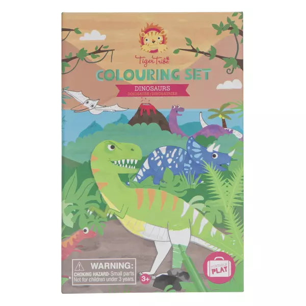 Coloriage Dinosaures Tiger Tribe