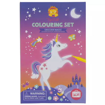 Colouring set licorne magic
