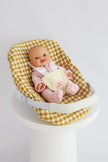 Coque pour enfant Sherpa de Tiny Harlow Vichy Camel