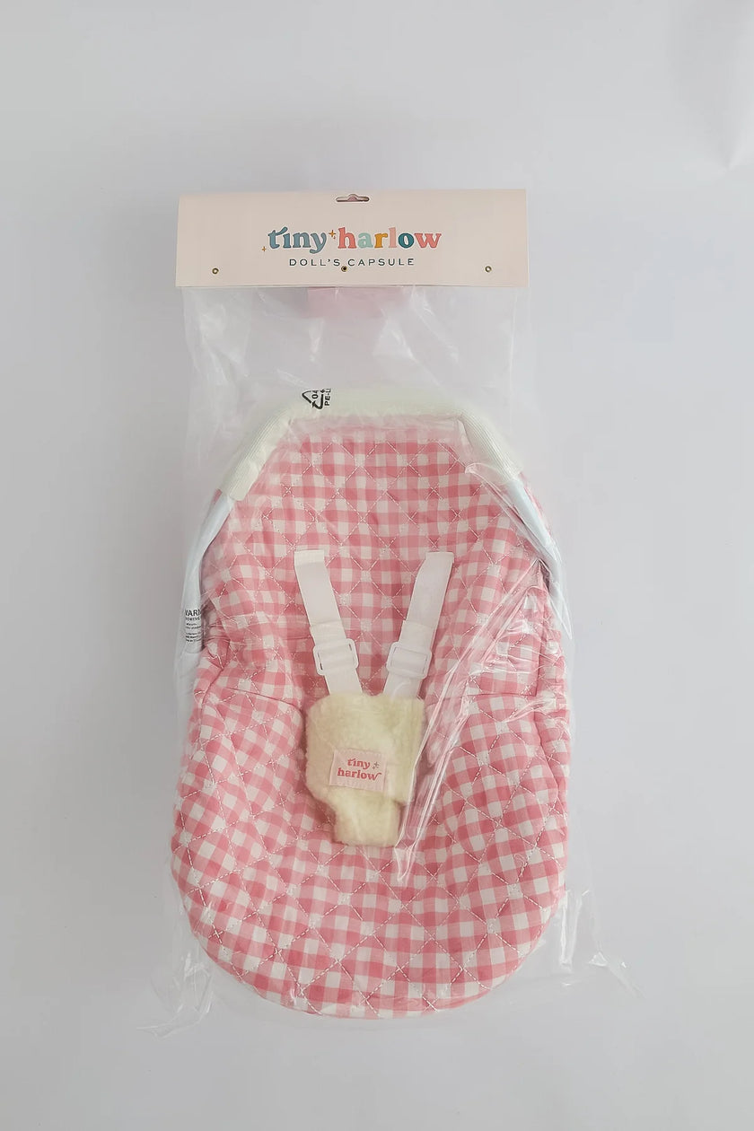 Coque vichy rose tiny harlow
