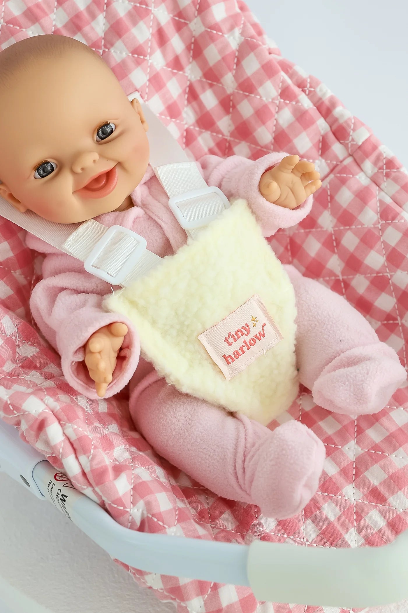 Coque vichy rose tiny harlow