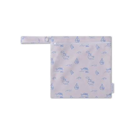 Couche de bain bébé bleu bateau swim essentials