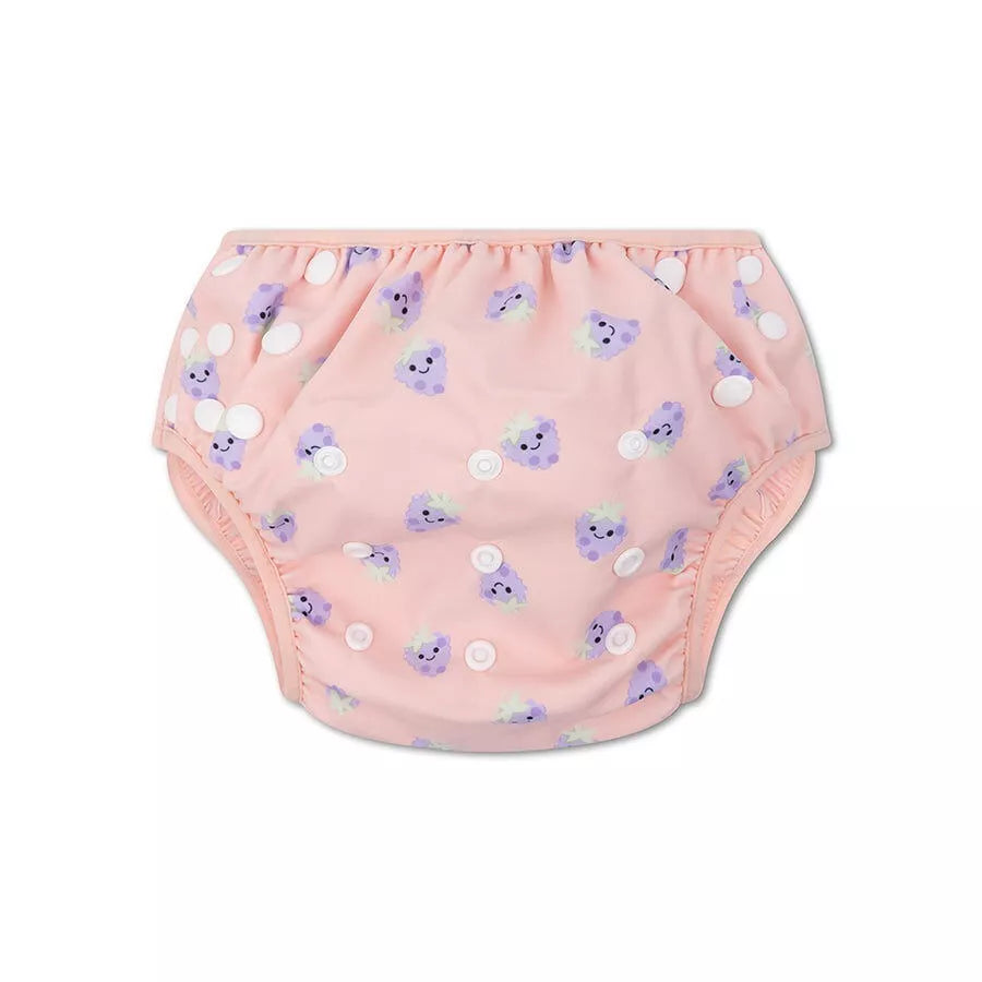 couche de natation blackberry beige et violet 
